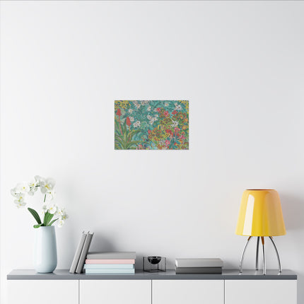Vibrant Flower Bed – Fauvist Garden Harmony