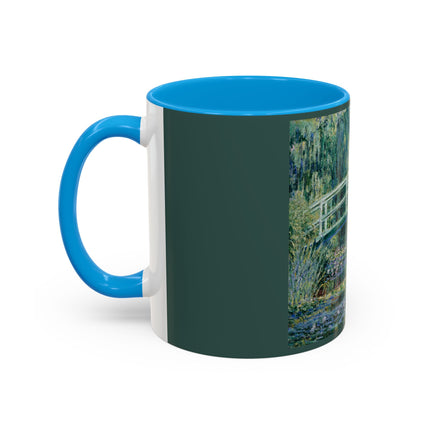 Water Lilies and Japanese Bridge by Claude Monet Colorful Mugs (11oz, 15oz)