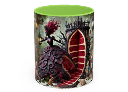 Malice in Wonderland – Gothic Halloween Colorful Mugs (11oz, 15oz)