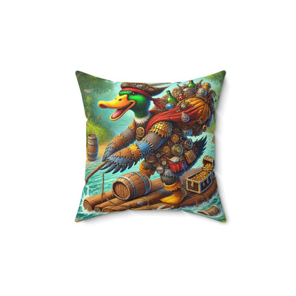 The Daring Drake Spun Polyester Square Pillow