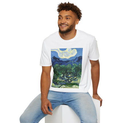 Olive Trees by Vincent Van Gogh Softstyle T-Shirt
