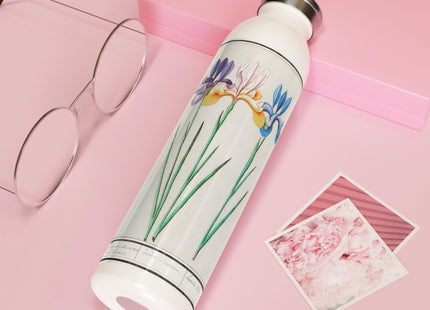 Iris, Iris sibirica by Anselmus Boëtius de Boodt Slim Water Bottle