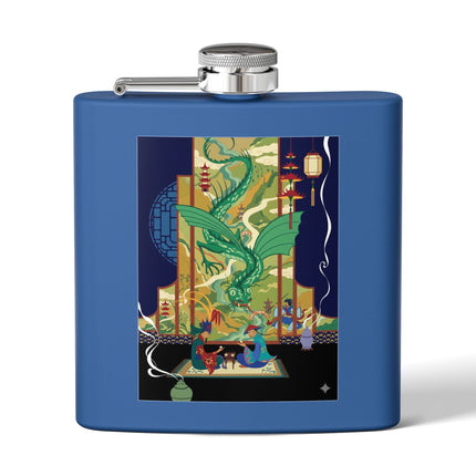 Celestial Dragon Gathering Flask – Mythic Majesty & Timeless Tradition