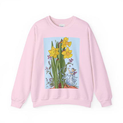 Daffodil Fairy Unisex Heavy Blend™ Crewneck Sweatshirt