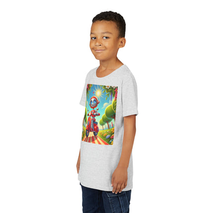The Traveling Robot Youth Short Sleeve Tee