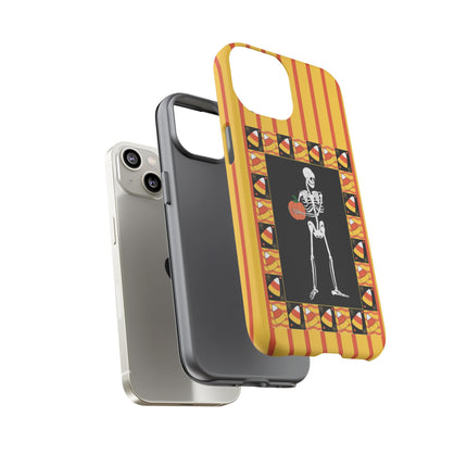 Candy Corn Skeleton Phone Cases