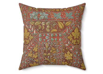 The Plant in Art and Industry Plate 056 Spun Polyester Square Pillow