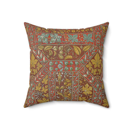The Plant in Art and Industry Plate 056 Spun Polyester Square Pillow