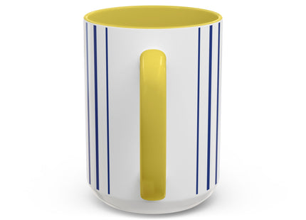Snowman in Falling Snow Colorful Mugs (11oz, 15oz)