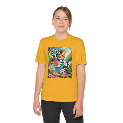 Majestic Tiger Cub Youth Competitor Tee – Courage, Adventure & Fiery Spirit