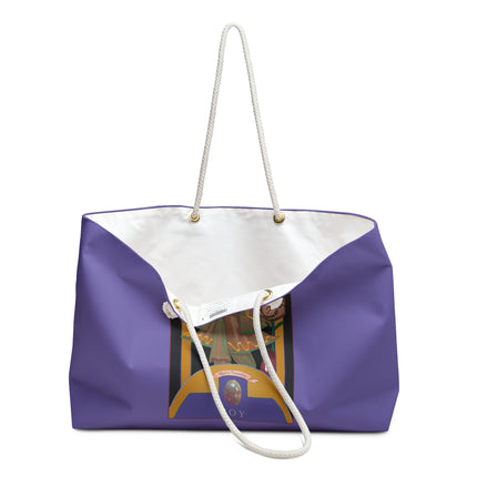 October & Opal, Tourmaline (from the Gem Series) by Sofia Chiostri Weekender Bag