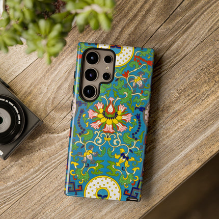 Chinese Floral Illustration by Owen Jones Phone Cases