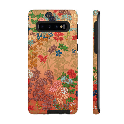 Ornamental Japanese Flower Pattern Phone Cases