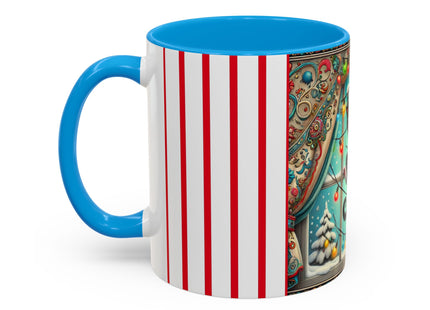 Mischief in Tinselland Colorful Mugs (11oz, 15oz)