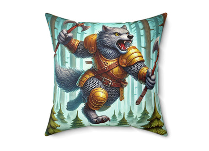 Wolverine Vanguard Spun Polyester Square Pillow
