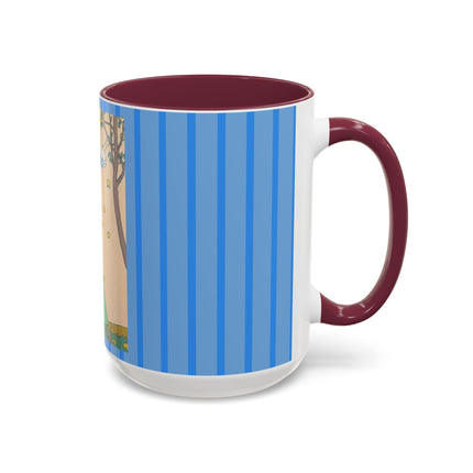 Le Verger by Georges Lepape Colorful Mugs (11oz, 15oz)