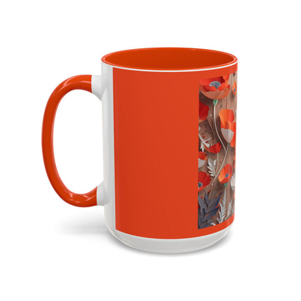 Poppy Fairy Colorful Mugs (11oz, 15oz)