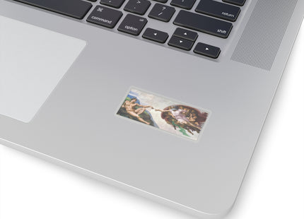 The Creation of Adam by Michelangelo Buonarroti Kiss-Cut Stickers (4 Stickers)