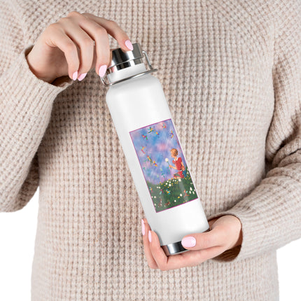 Whimsical Moments Copper Vacuum Insulated Bottle, 22 oz