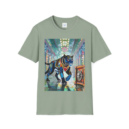 Cyber Panther's Hunt Softstyle T-Shirt