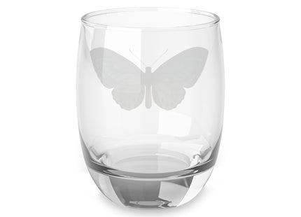 Green Birdwing by Charles Dessalines D' Orbigny Whiskey Glass