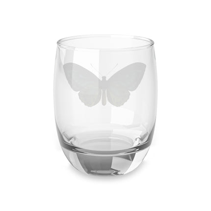 Green Birdwing by Charles Dessalines D' Orbigny Whiskey Glass