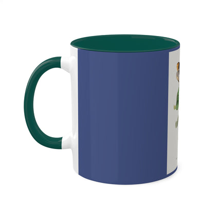 Versicolored Barbet by Paul Gervais Colorful Mugs, 11oz