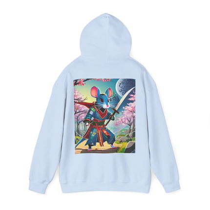 Cyber Samurai Rat – Heavy Blend™ Hooded Sweatshirt