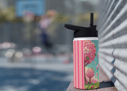 Sakura Sentinel Stainless Steel Water Bottle, Standard Lid