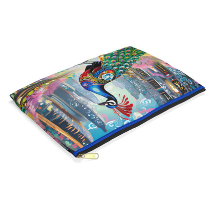Techno Plumes Pencil Case