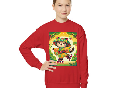 Firefly Dance on Wheels Youth Crewneck Sweatshirt