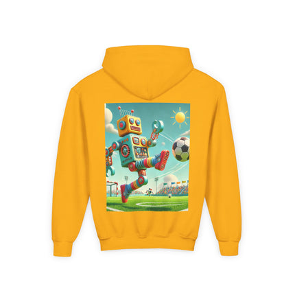 Kickoff Bot! Youth Hooded Sweatshirt – Game Day Energy & Action-Packed Fun
