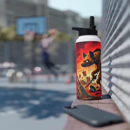 The Cunning Scavenger Stainless Steel Water Bottle, Standard Lid