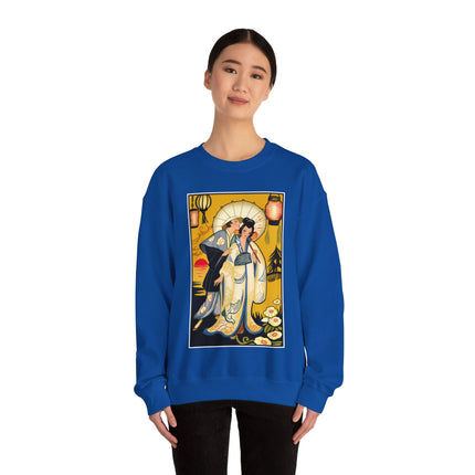 Golden Embrace Heavy Blend™ Crewneck Sweatshirt