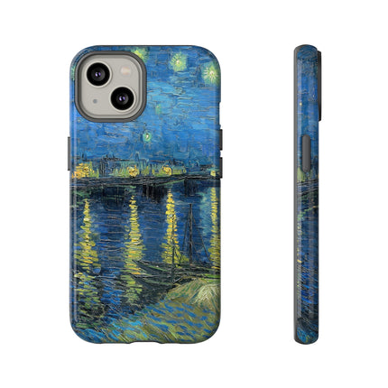 Starry Night Over the Rhone by Vincent Van Gogh Phone Cases