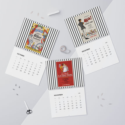 Iconic Vintage Posters Wall Calendars (2025)