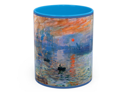 Sunrise by Claude Monet Colorful Mugs (11oz, 15oz)