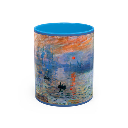 Sunrise by Claude Monet Colorful Mugs (11oz, 15oz)