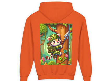 Stealthy Stripes Youth Heavy Blend Hooded Sweatshirt