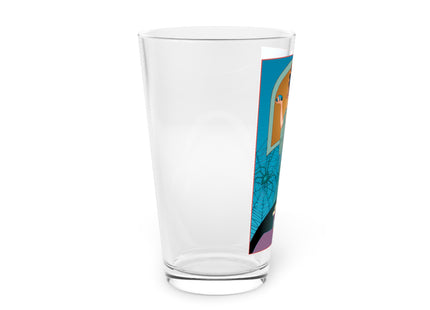 March & Aquamarine Zodiac Pint Glass