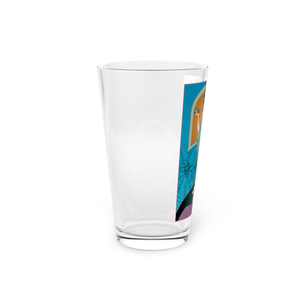 March & Aquamarine Zodiac Pint Glass