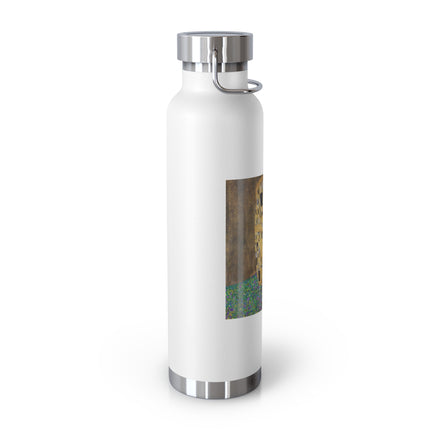 The Kiss by Gustav Klimt Copper Vacuum Insulated Bottle, 22oz