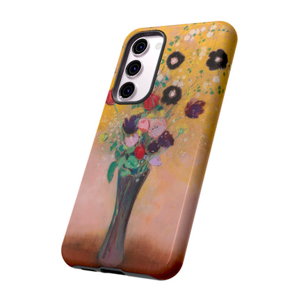 Vase of Flowers by Odilon Redon Phone Cases