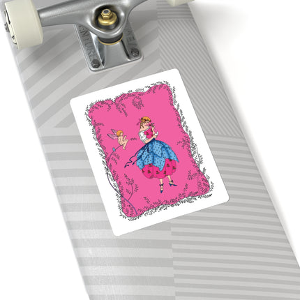 Cupid’s Charm Kiss-Cut Stickers (4 Sizes)