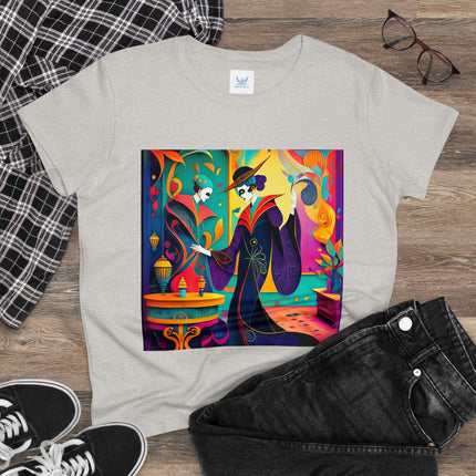 Phantoms of Elegance Women's Midweight Cotton Tee