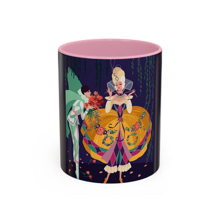 Moonlit Masquerade: The Fairy Queen's Ball Colorful Mug (11oz, 15oz) – Fairy Tale Elegance, Fantasy Charm & Enchanted Style