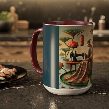 The Tailor’s Garden Colorful Mugs (11oz, 15oz)