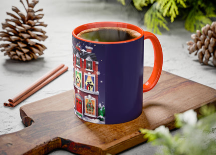 A Christmas Eve Celebration Colorful Mugs (11oz, 15oz)