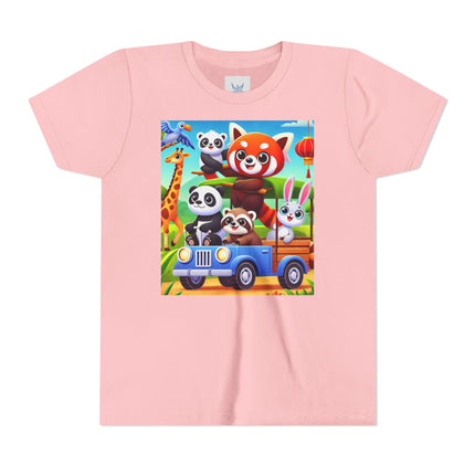 Safari Friends on the Move Youth Short Sleeve Tee
