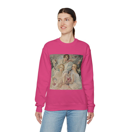 Les Femmes Fatales by Gerda Wegener Heavy Blend™ Crewneck Sweatshirt